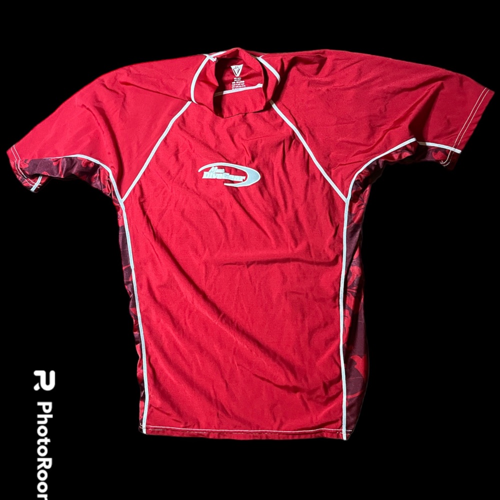 Red Short Sleeve Maui Dive Gear Logo